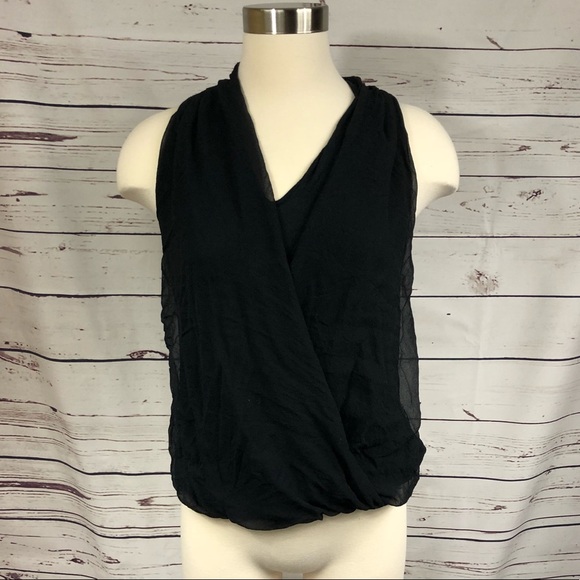 Haute Hippie Black Blouse - Picture 1 of 8